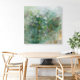 Green Mist (Square) Canvas Print