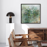 Green Mist (Square) Art Print