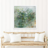 Green Mist (Square) Art Print