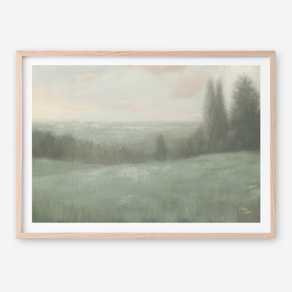 December Landscape I Art Print