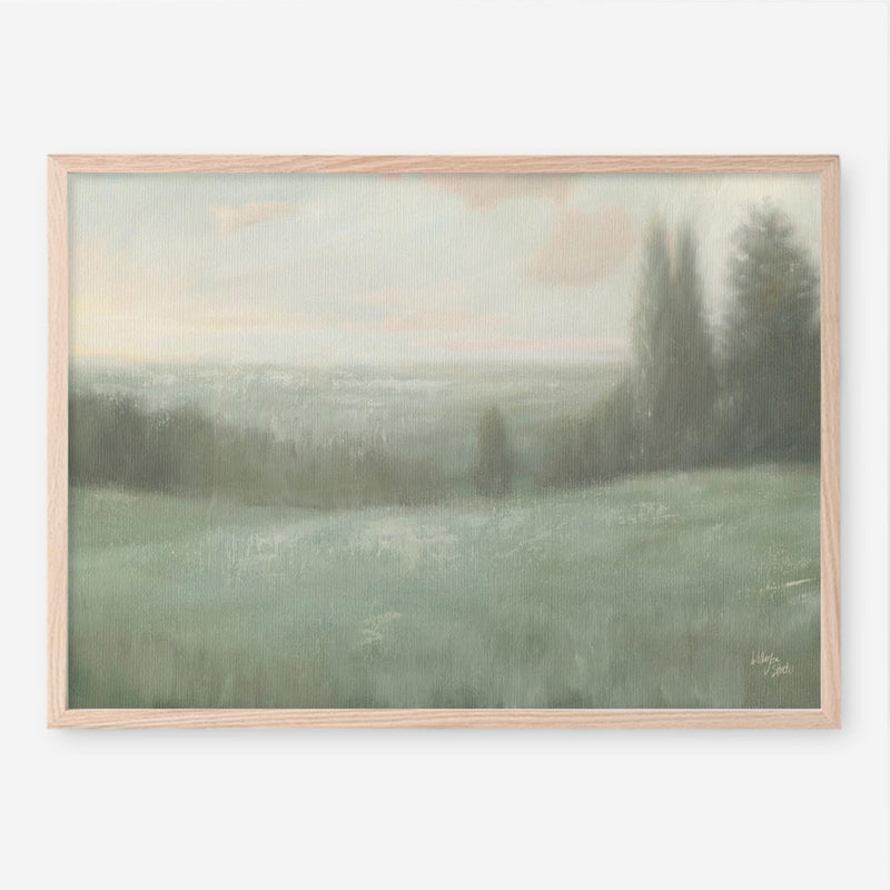 December Landscape I Art Print