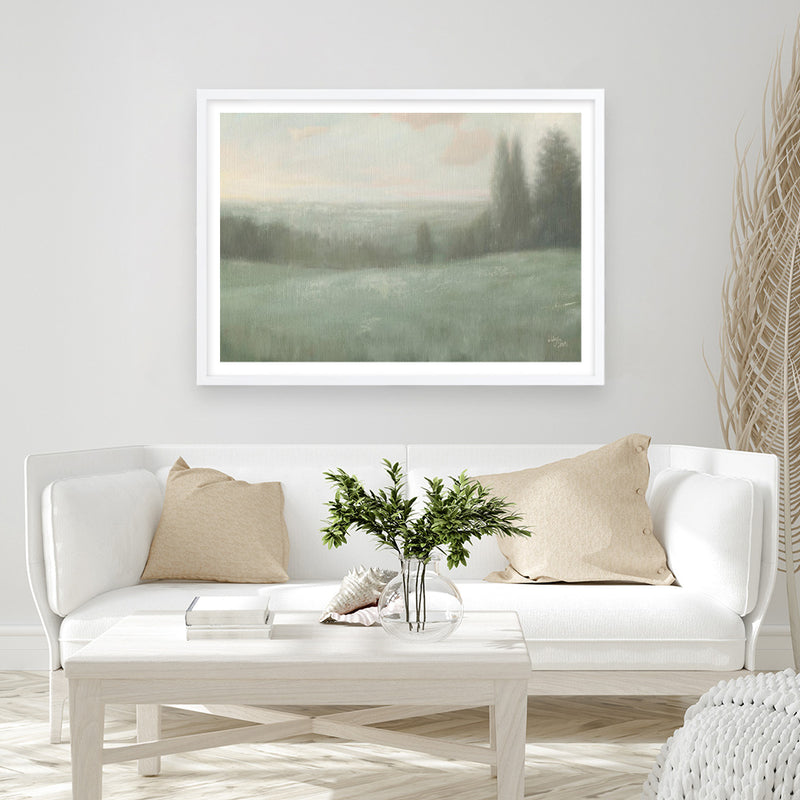 December Landscape I Art Print