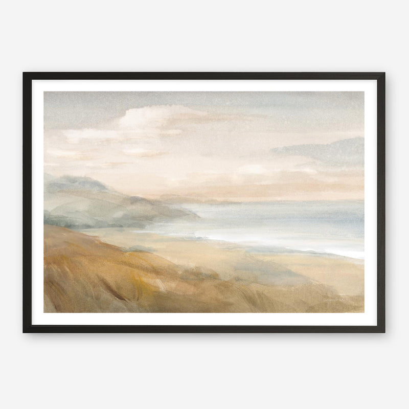 Misty on the Headlands Art Print