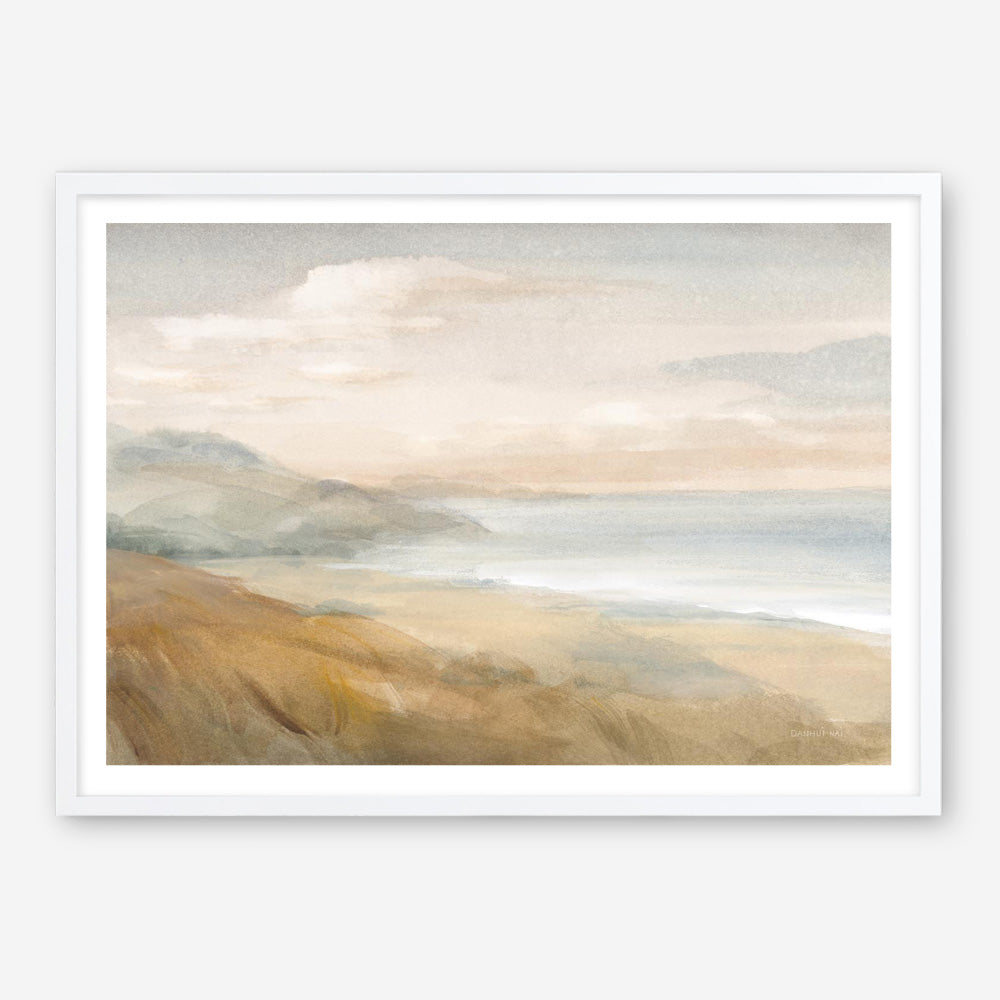 Misty on the Headlands Art Print