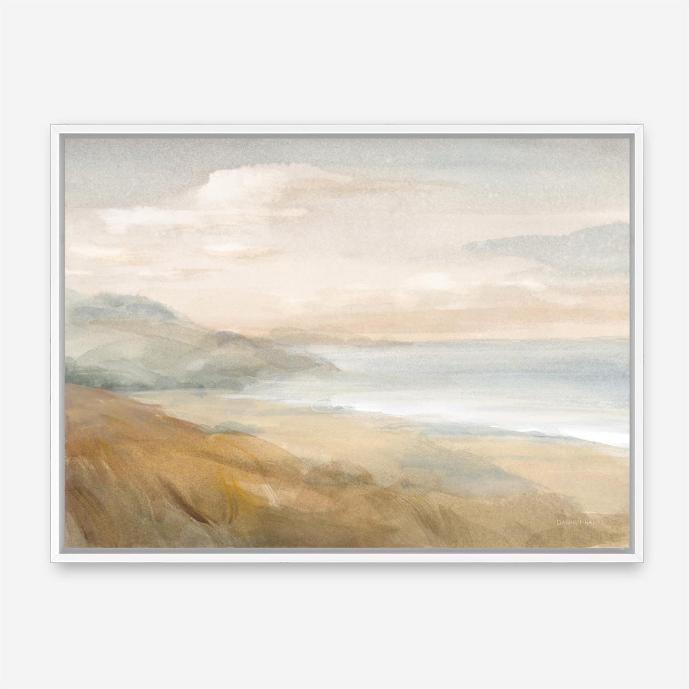Misty on the Headlands Canvas Print