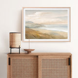Misty on the Headlands Art Print