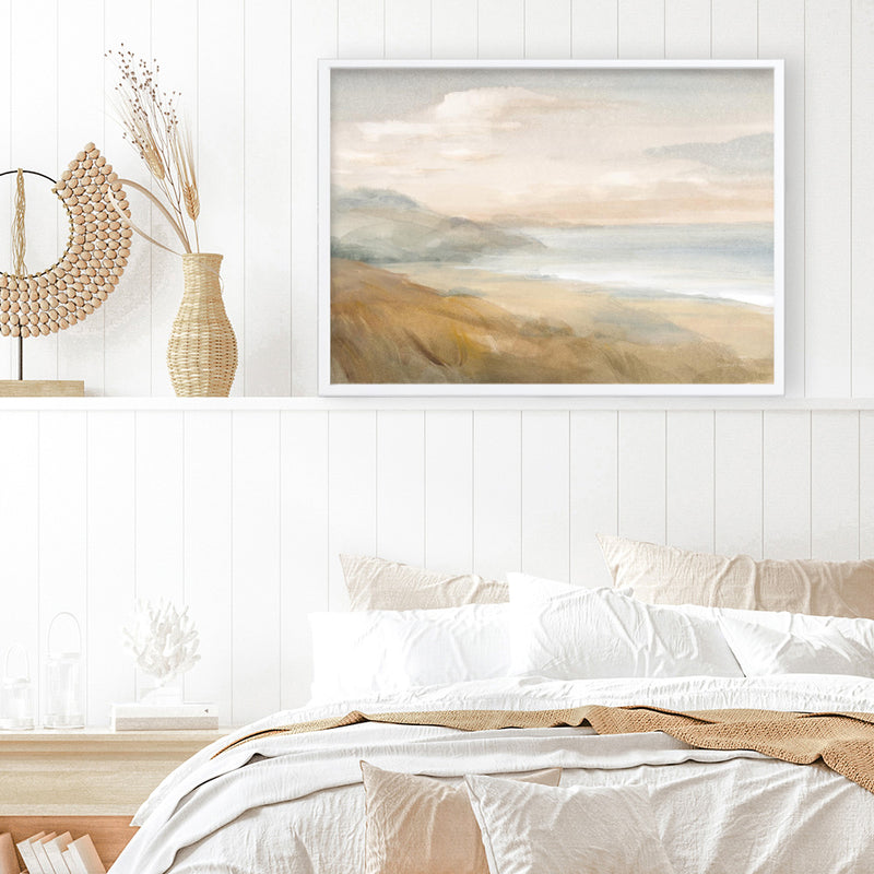 Misty on the Headlands Art Print