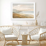 Misty on the Headlands Art Print