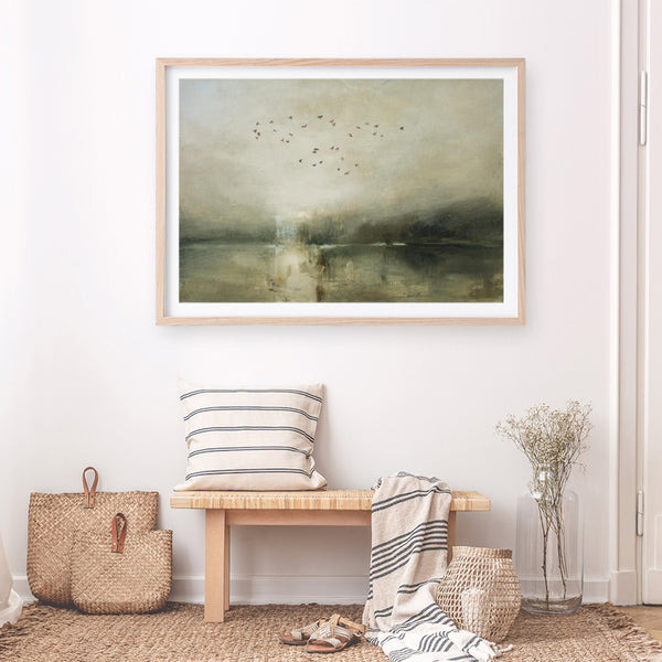 Evening Flight Art Print
