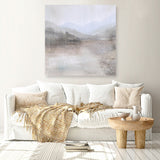 Misty Mood (Square) Canvas Print