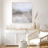 Misty Mood (Square) Canvas Print