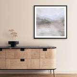 Misty Mood (Square) Art Print