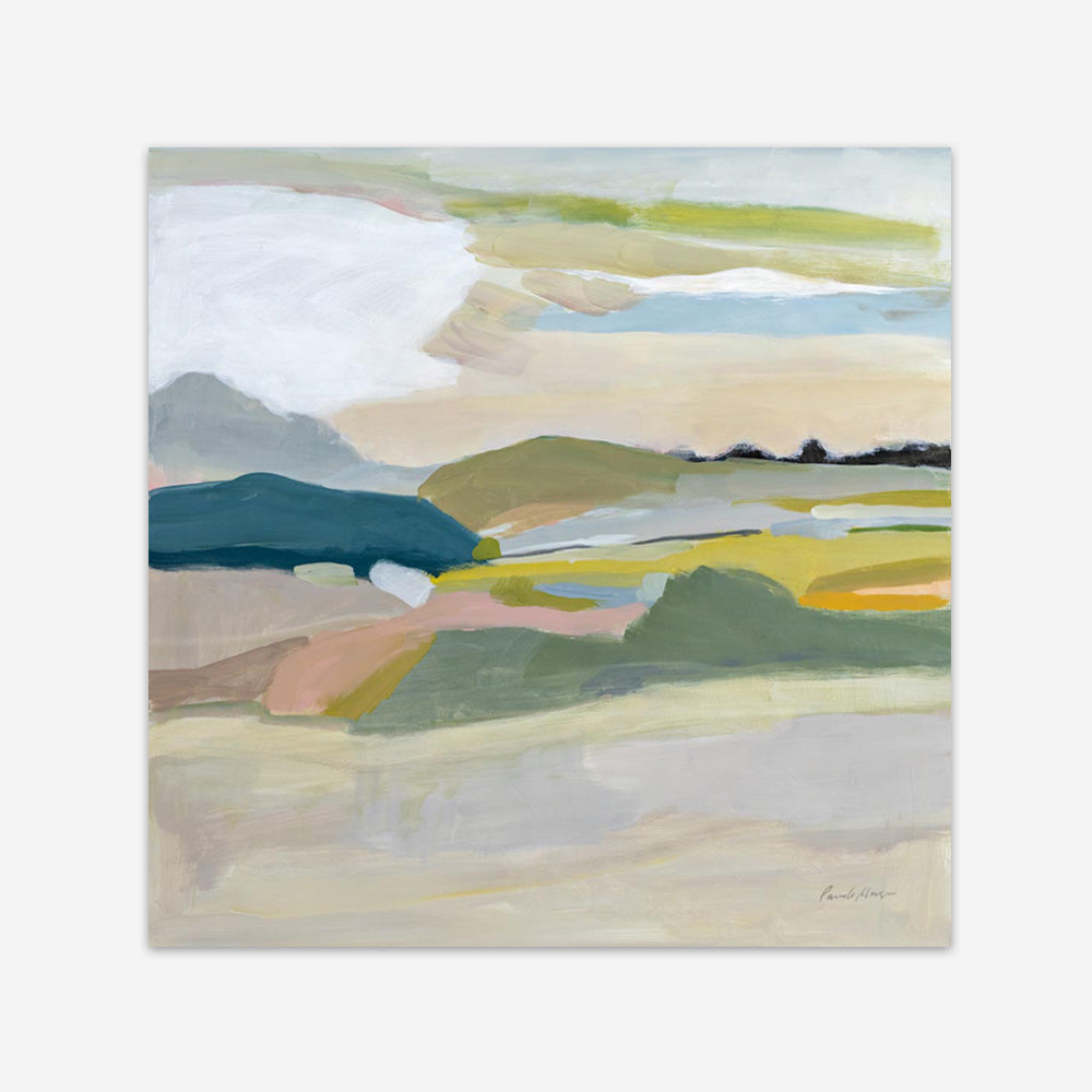 Foraging in the Spring (Square) Art Print