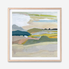 Foraging in the Spring (Square) Art Print