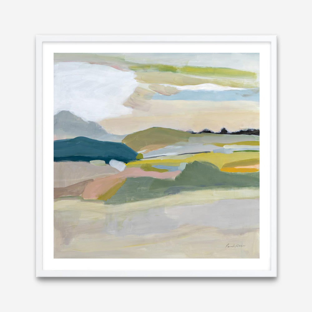 Foraging in the Spring (Square) Art Print