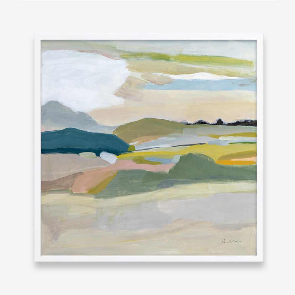 Foraging in the Spring (Square) Art Print