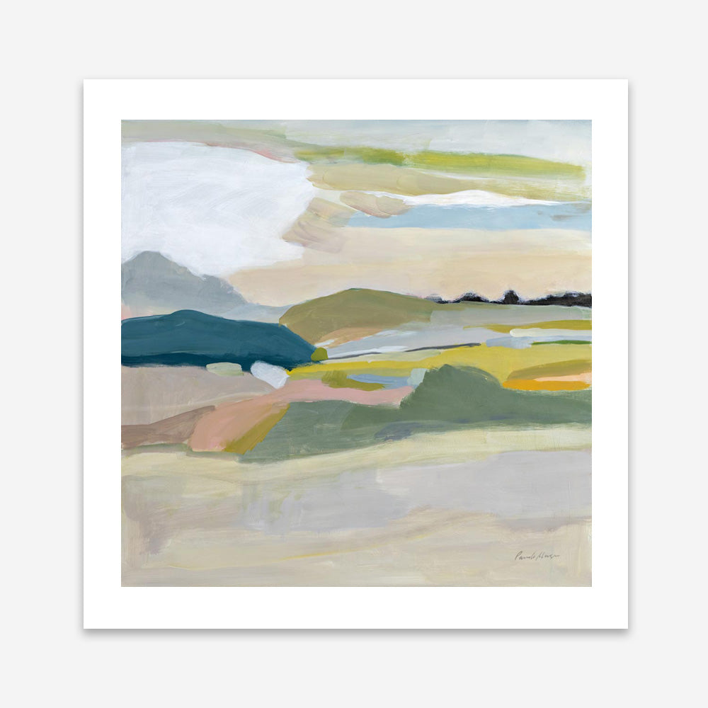 Foraging in the Spring (Square) Art Print