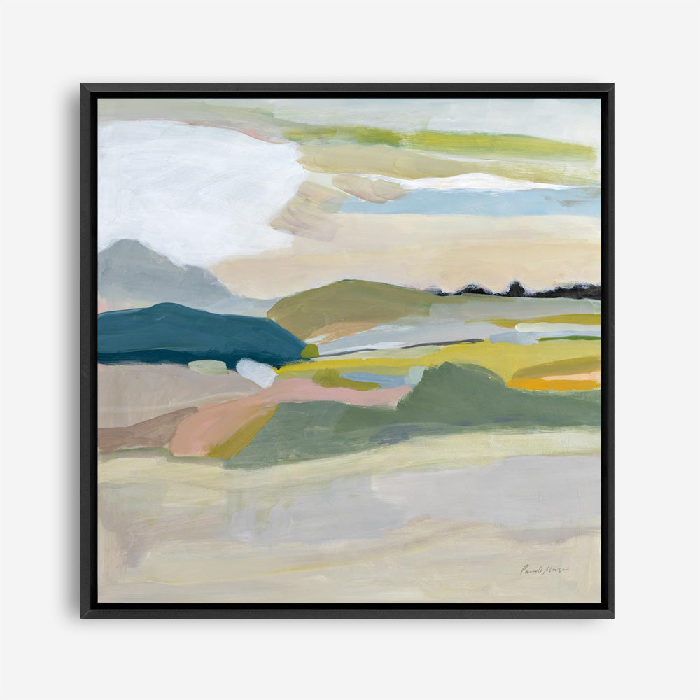 Foraging in the Spring (Square) Canvas Print