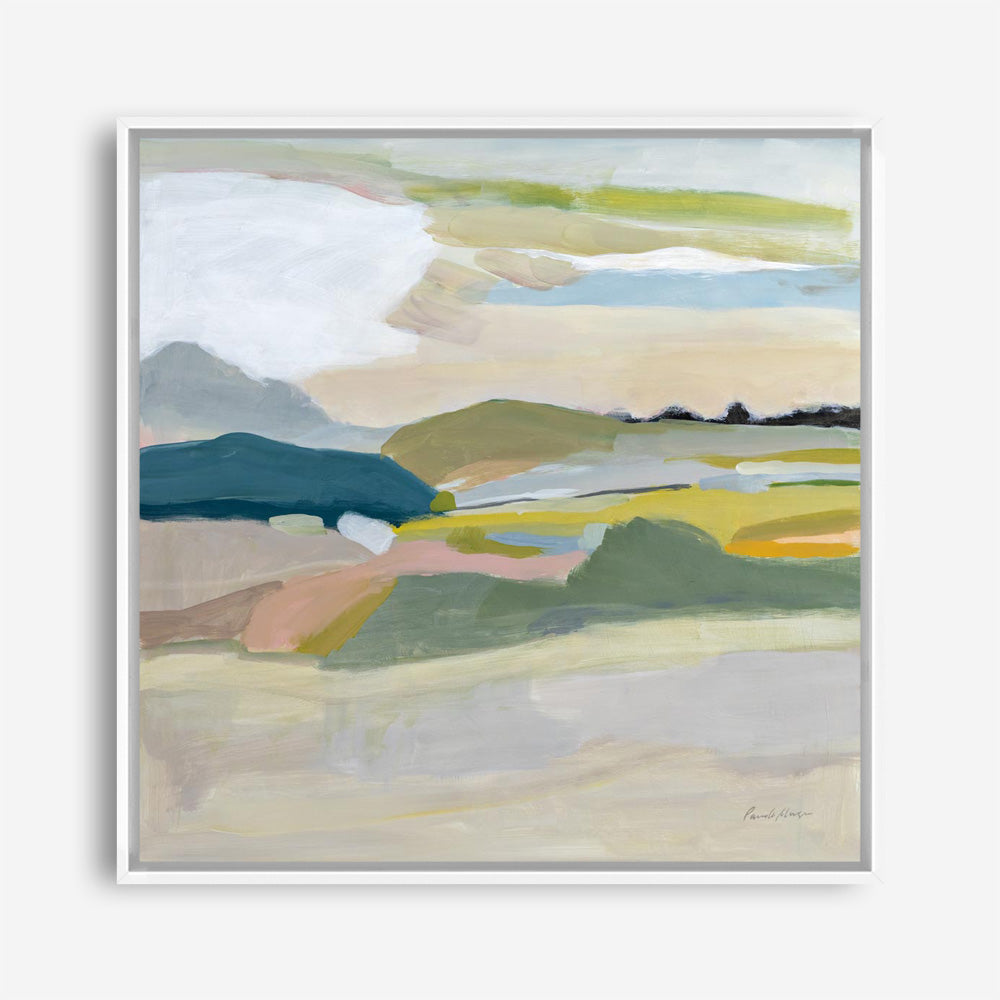 Foraging in the Spring (Square) Canvas Print