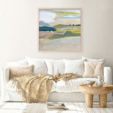 Foraging in the Spring (Square) Art Print