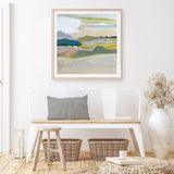 Foraging in the Spring (Square) Art Print