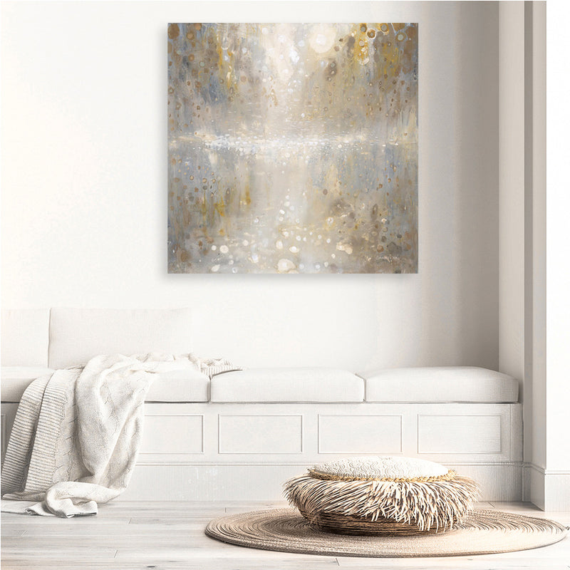 Gravity (Square) Canvas Print