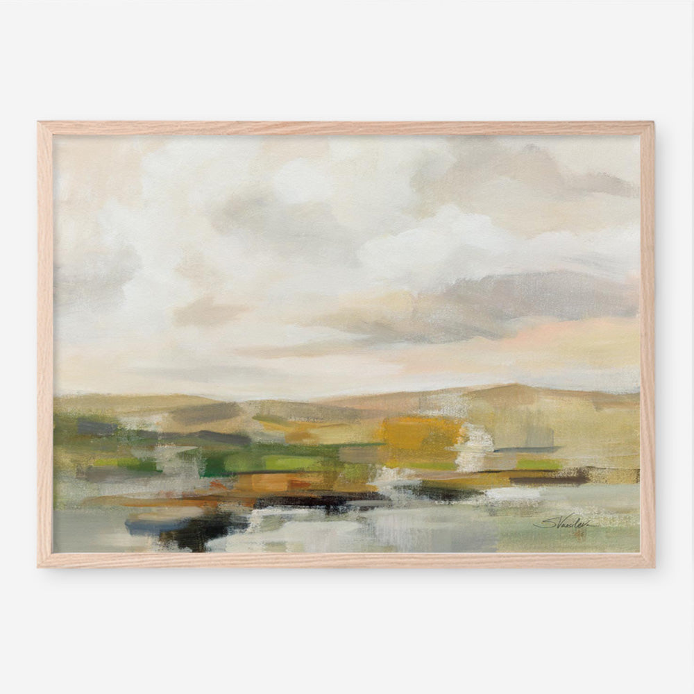 Sage Serenity Crop Art Print