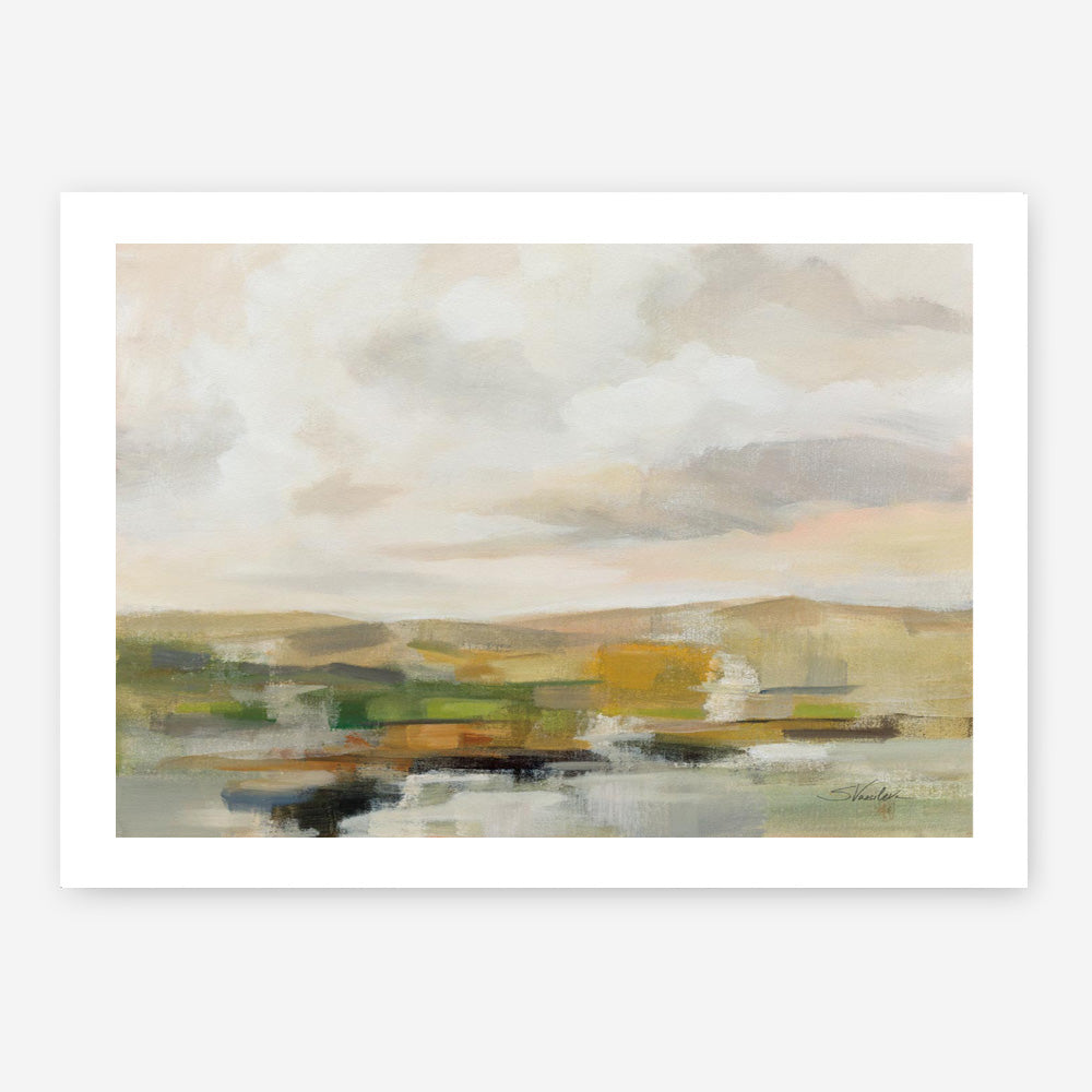 Sage Serenity Crop Art Print