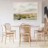 Sage Serenity Crop Canvas Print