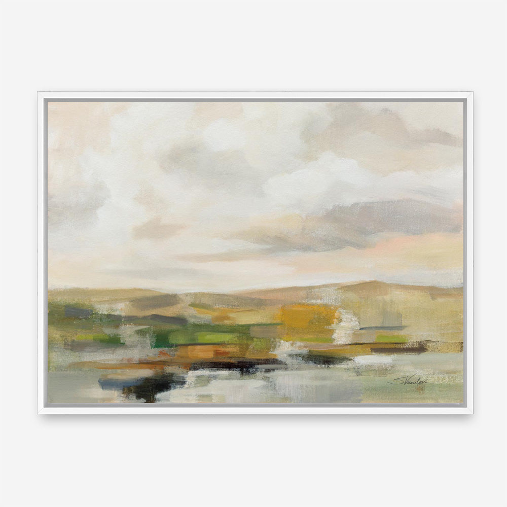 Sage Serenity Crop Canvas Print
