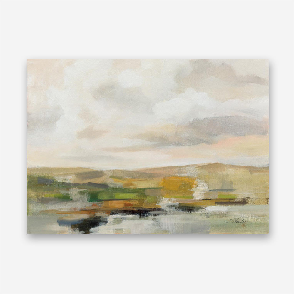 Sage Serenity Crop Canvas Print