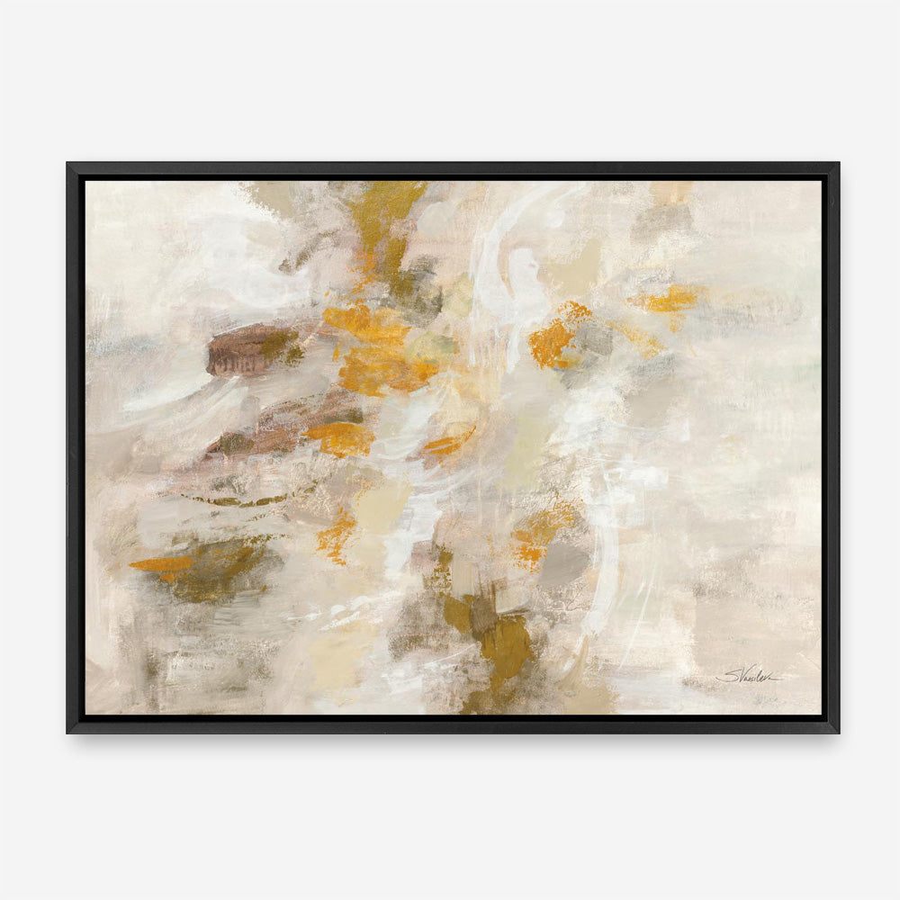 Traces of Gold Canvas Print