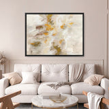 Traces of Gold Canvas Print