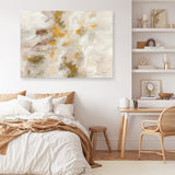 Traces of Gold Canvas Print