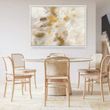 Traces of Gold Canvas Print