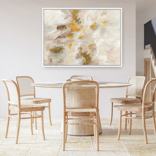 Traces of Gold Canvas Print