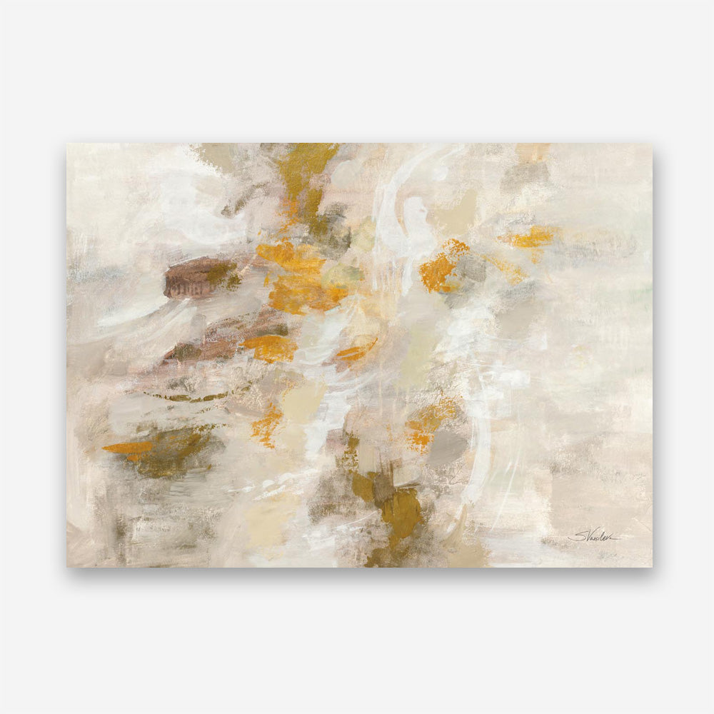 Traces of Gold Canvas Print
