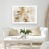 Traces of Gold Art Print