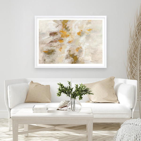 Traces of Gold Art Print