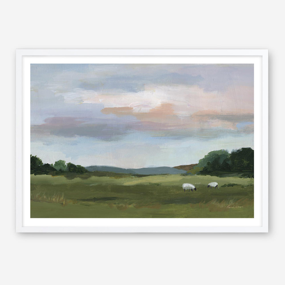 Grazing Art Print