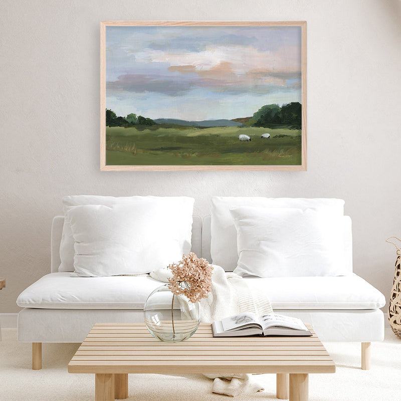 Grazing Art Print