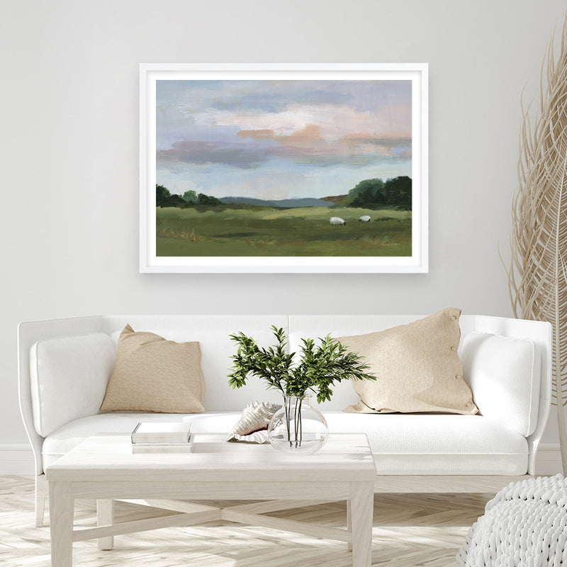 Grazing Art Print