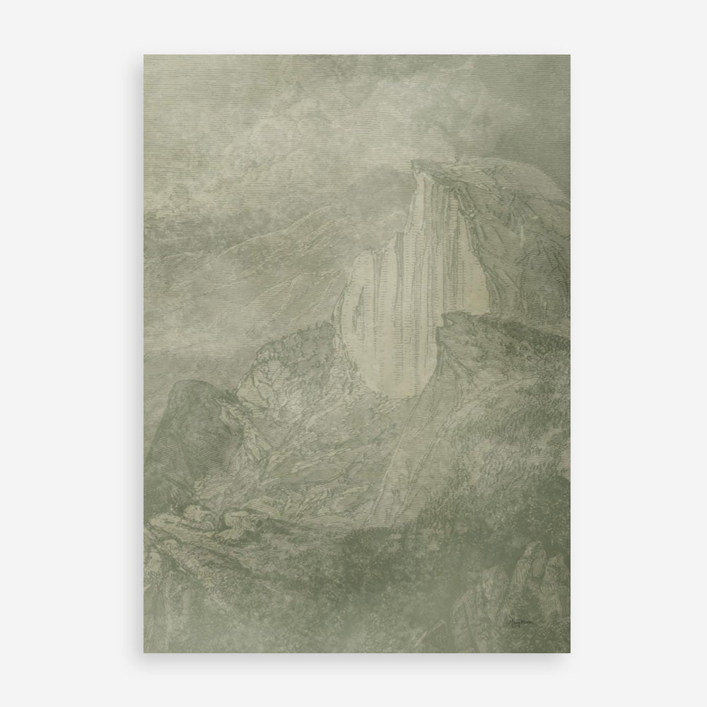 Misty Yonder II Art Print