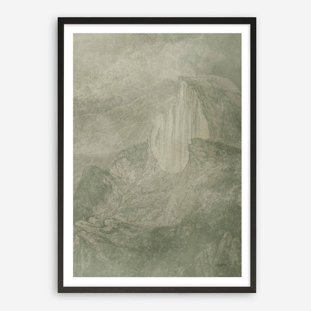 Misty Yonder II Art Print