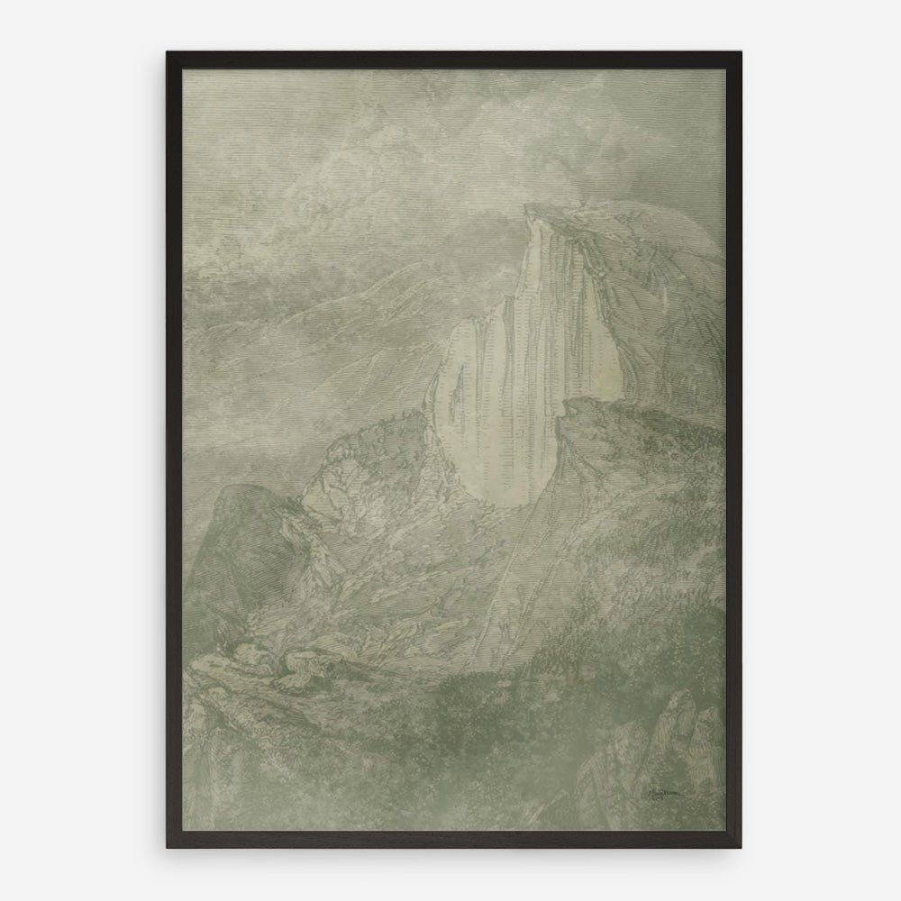 Misty Yonder II Art Print