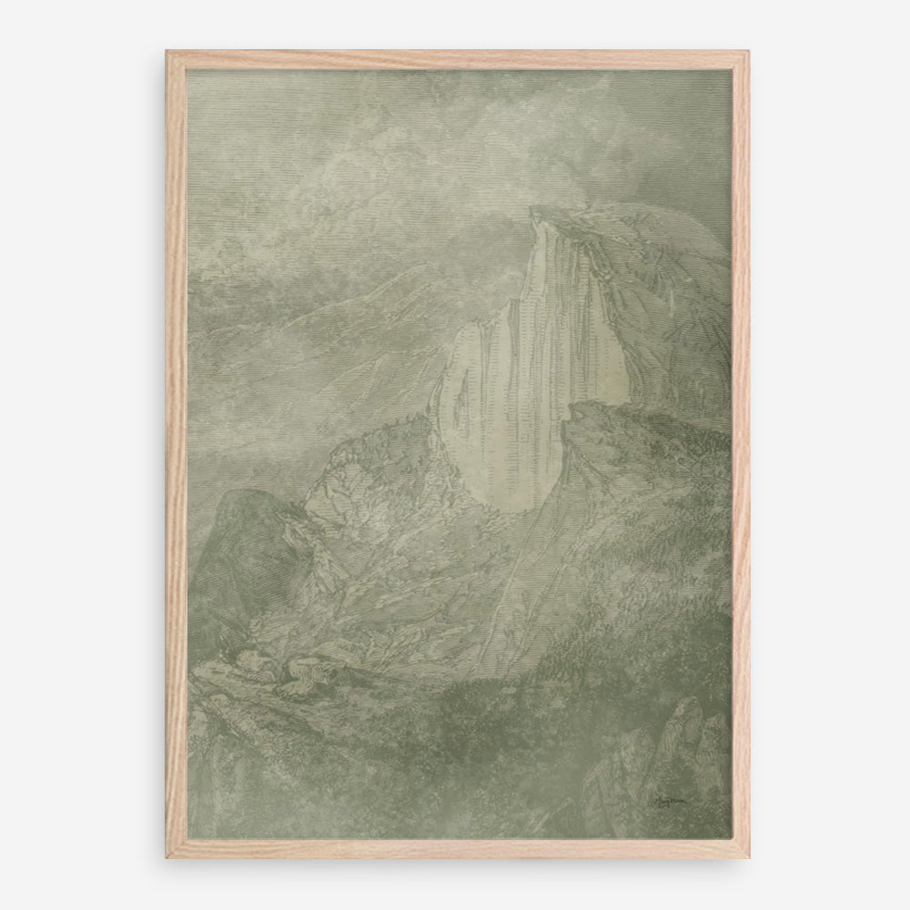 Misty Yonder II Art Print