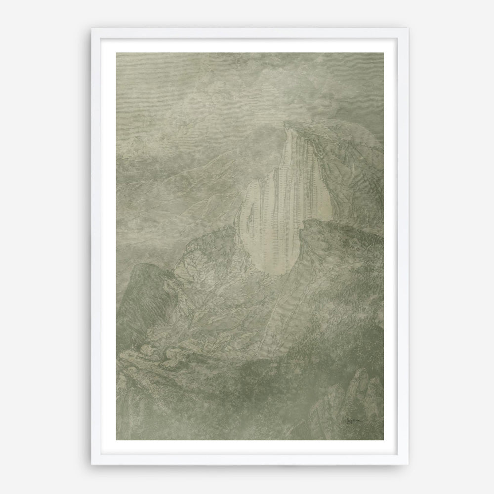 Misty Yonder II Art Print