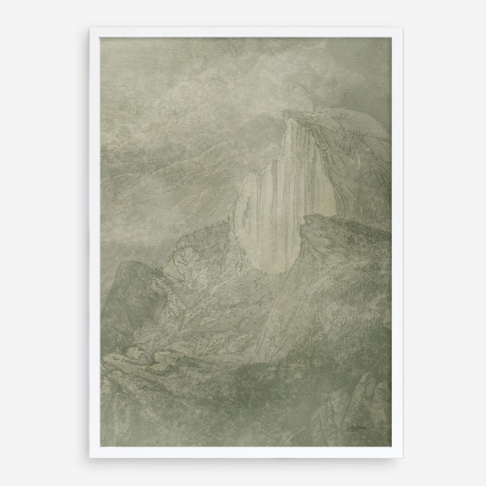 Misty Yonder II Art Print