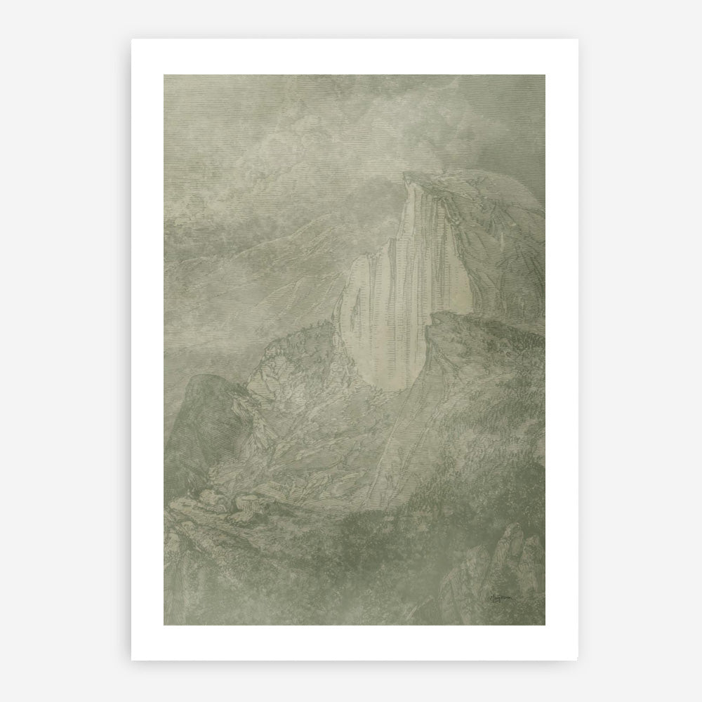 Misty Yonder II Art Print