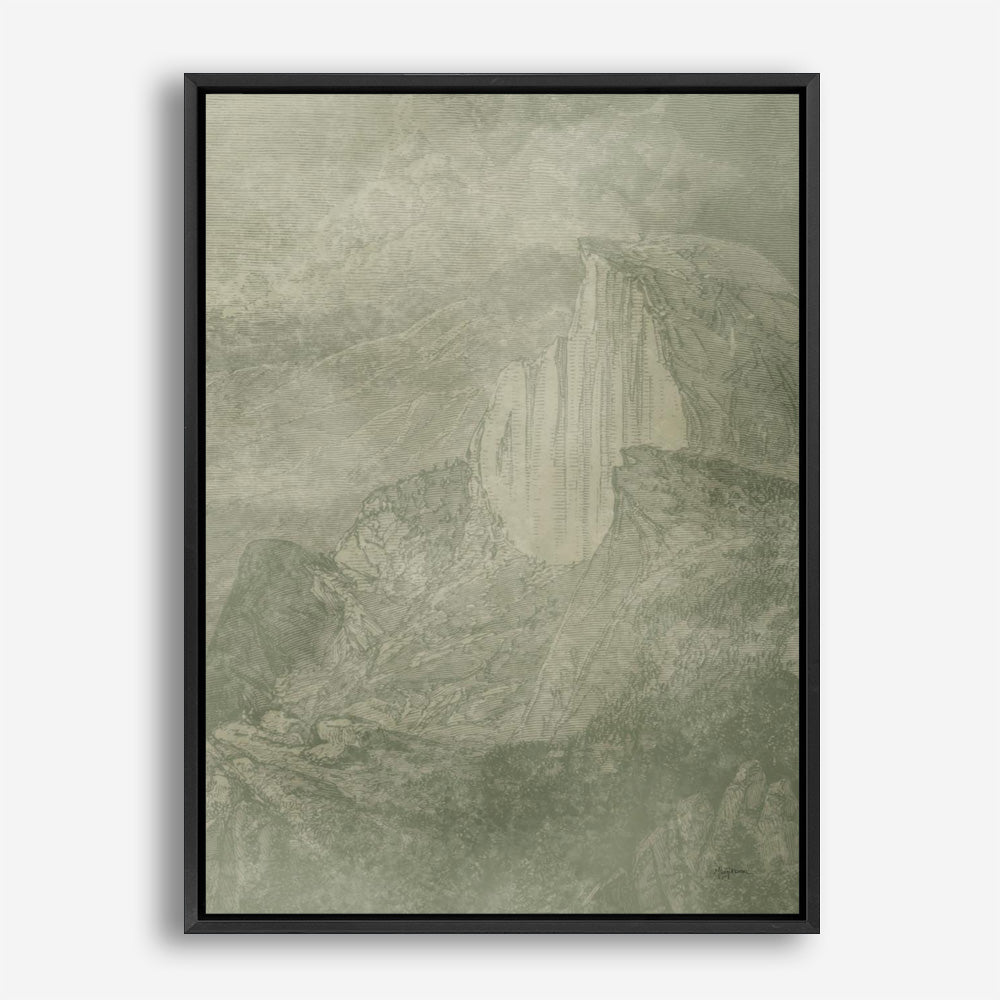 Misty Yonder II Canvas Print